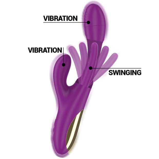 Intense Vibrateur multifonction avec 7 vibrations