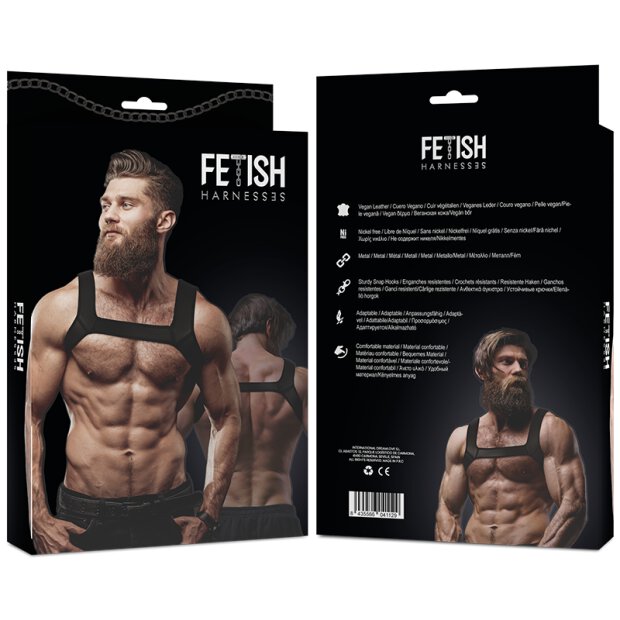 Fetish Submissive Attitude - Neoprene Sport Men Harness Size L