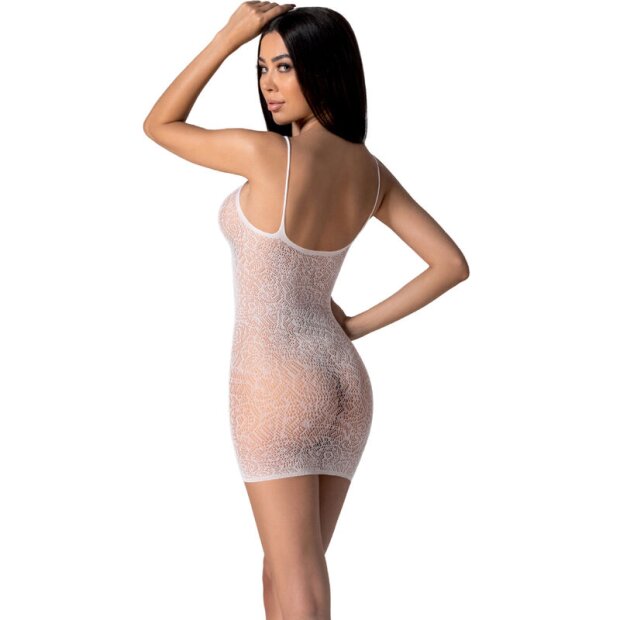 Passion Bodystocking Mini-robe taille unique blanc