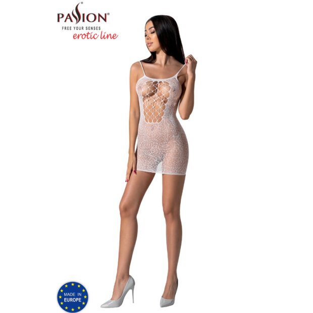 Passion Bodystocking Mini-robe taille unique blanc