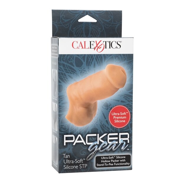 CalExotics Packer Gear Ultra Soft Silicone STP Caramel 7,5 cm