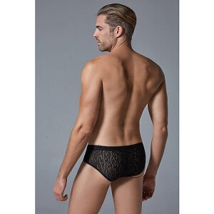 Leopard Brief - Black - S/M - L/XL