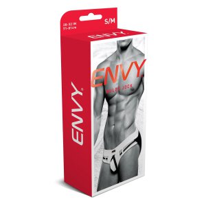 Envy Bulge Jock White S/M - L/XL