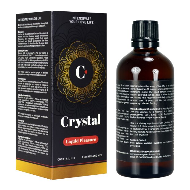 Morningstar - Crystal Liquid Pleasure - 100 ml Lösung