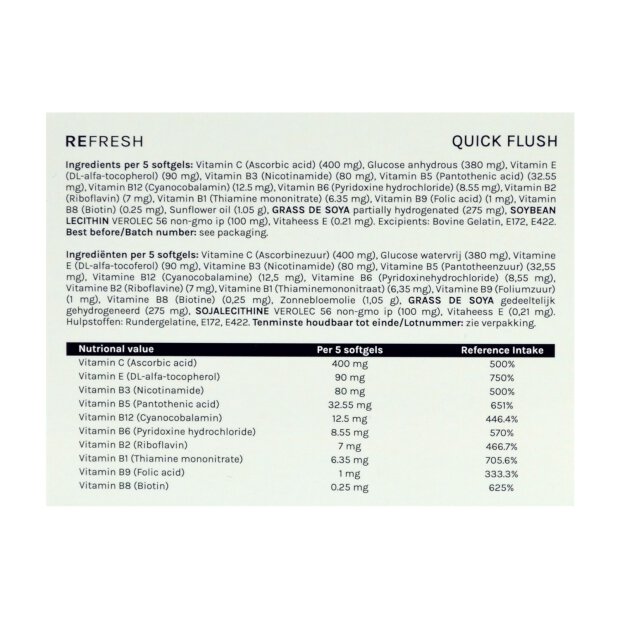 Morningstar ReFresh Quick Flush 15 soft capsules 20.4 g