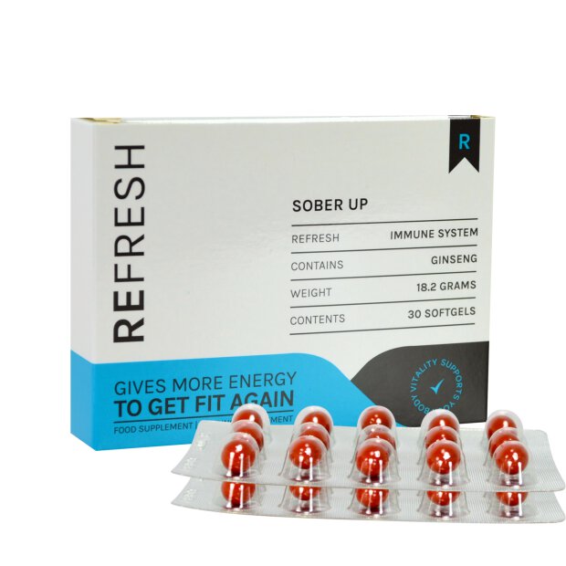 Morningstar ReFresh Sober Up 15 soft capsules 18.2 g