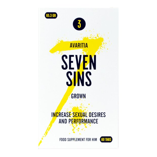 Morningstar Seven Sins Grown 60 tablets 65.3 g