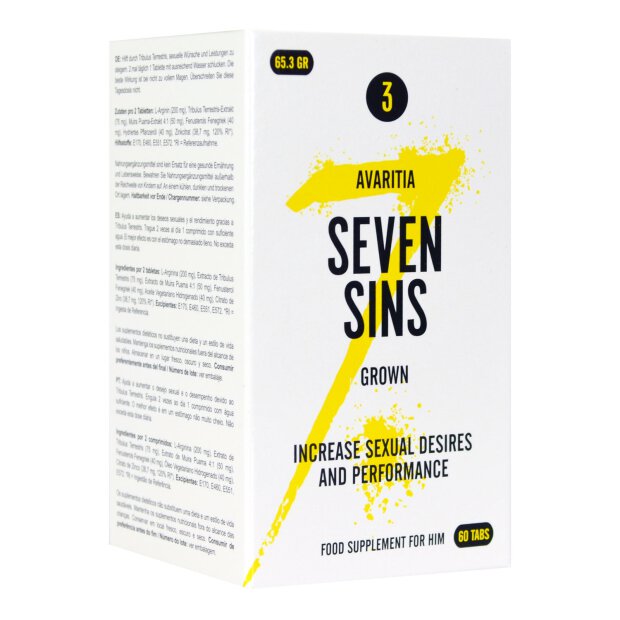 Morningstar Seven Sins Grown 60 tablets 65.3 g