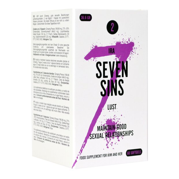 Morningstar Seven Sins Lust 60 Weichkapseln 36,6 g