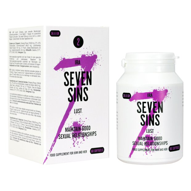 Morningstar Seven Sins Lust 60 Weichkapseln 36,6 g