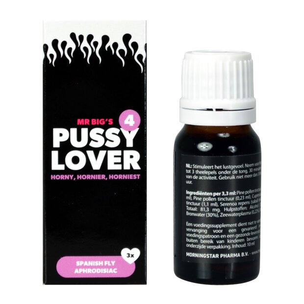 The Big 4: by Morningstar Pussy Lover 10 ml