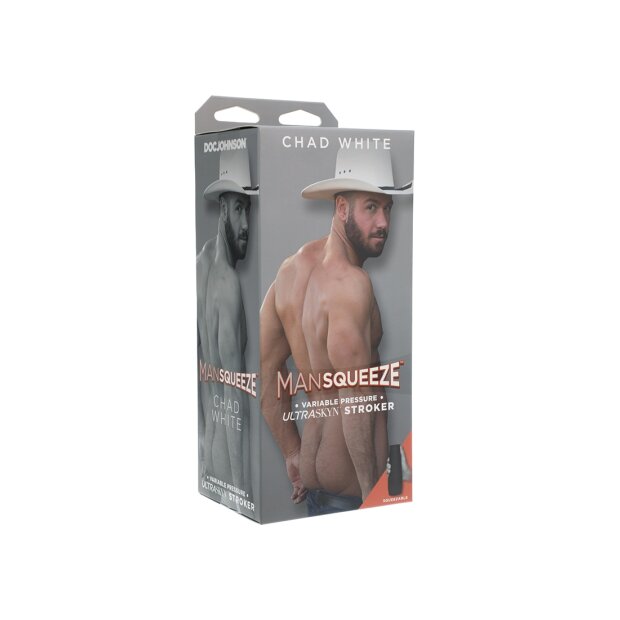 Doc Johnson MANSQUEEZE Chad White ULTRASKYN Ass Masturbator