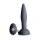 XR Brands Turbo Ass Spinner Silicone Anal Plug with Vibration and Remote Control black
