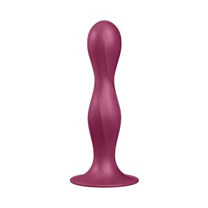 Double Ball-R - Weighted Dildo - Red