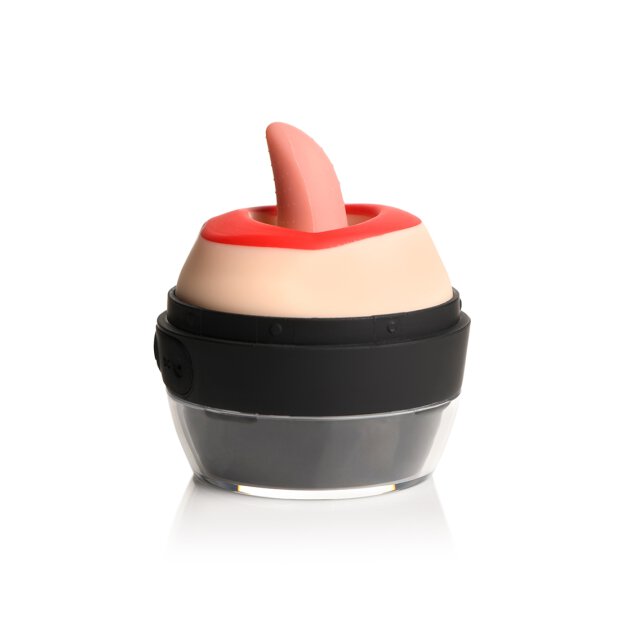 XR Brands Lady Licker Stimulator Zunge mit Vibration schwarz