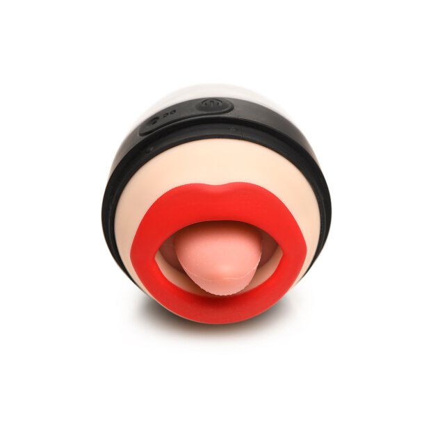 XR Brands Lady Licker Stimulator Zunge mit Vibration schwarz