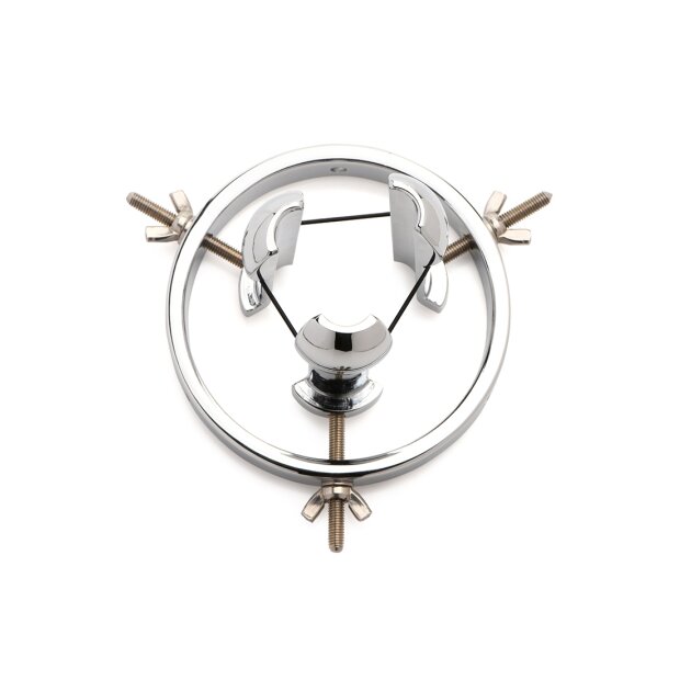 XR Brands Forced Spread Anal Explorer made of stainless steel