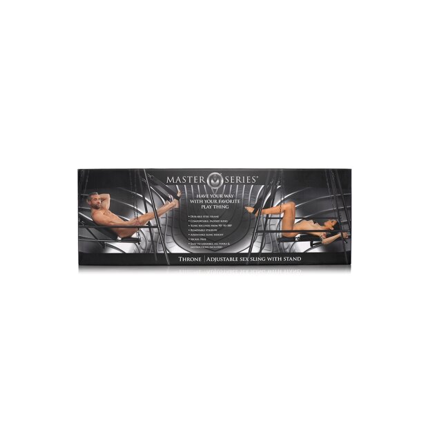 XR Brands Trône Balançoire sexuelle réglable avec support