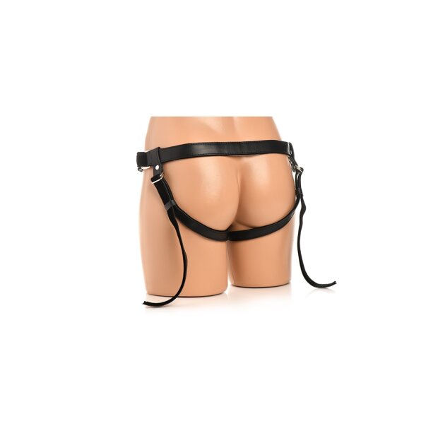 Velvet Kiss Strap-On Harness - Black