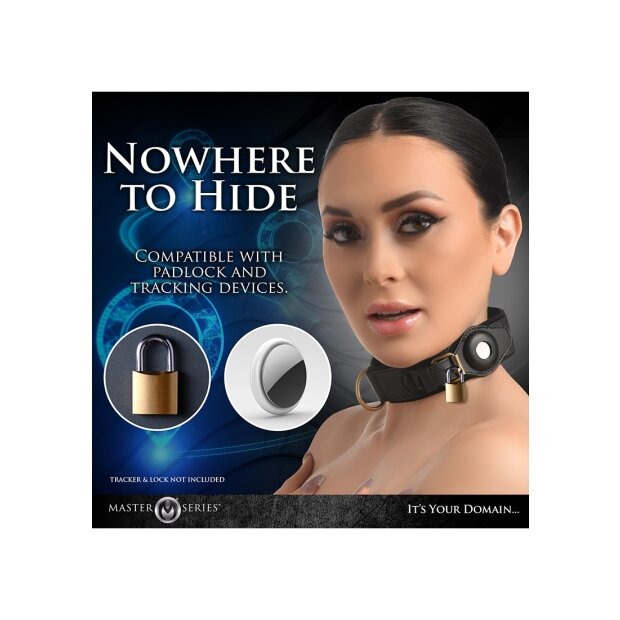 XR Brands Tracer Tracking Collar Black