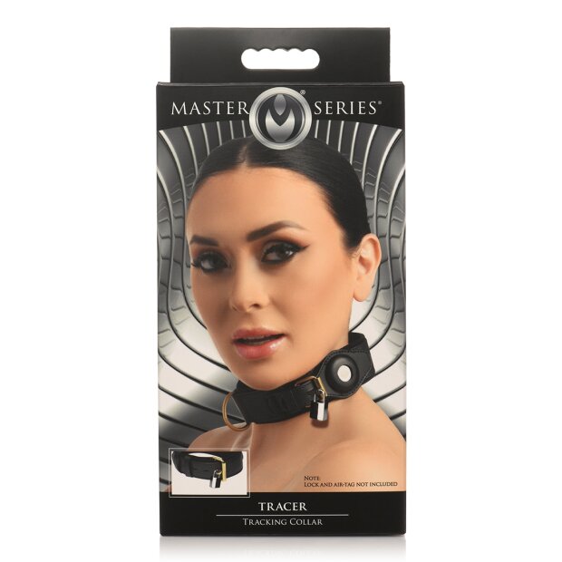 XR Brands Tracer Tracking Collar Black