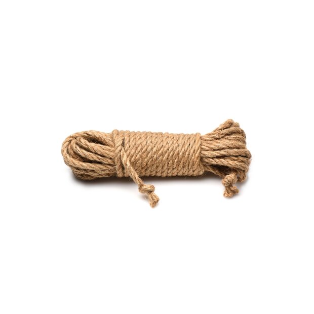 XR Brands Tied Up Jute Bondage Rope 25 ft / 7,6 mtr