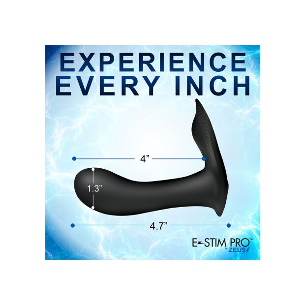 Zeus E-Stim Pro G-Spot Panty Vibe Black