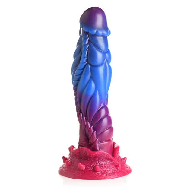 XR Brands Intruder Alien Silicone Dildo Purple