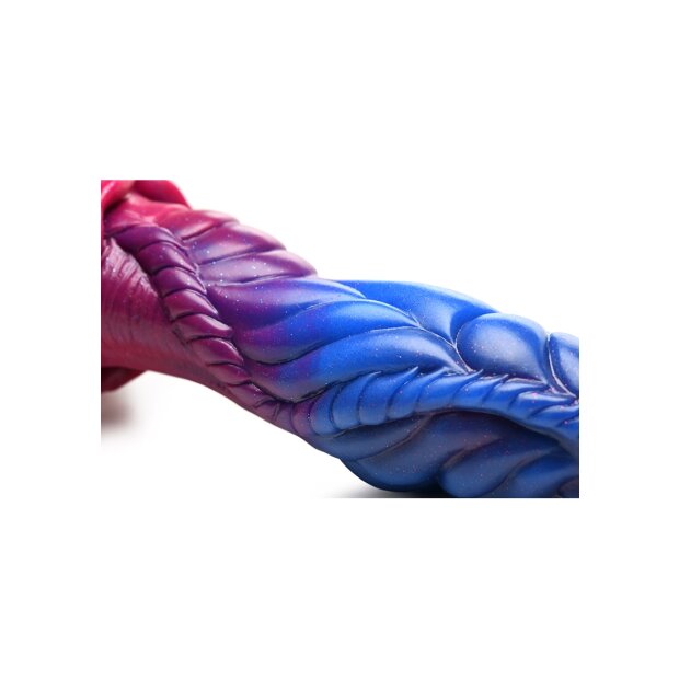 XR Brands Intruder Alien Silicone Dildo Purple