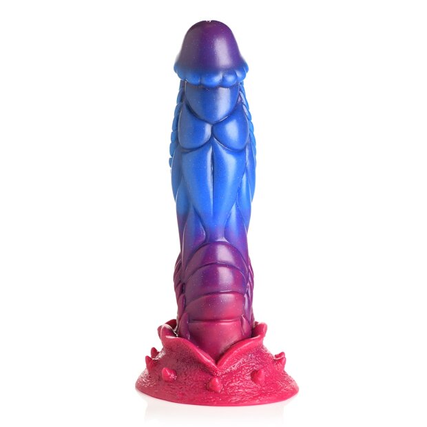 XR Brands Intruder Alien Silicone Dildo Purple