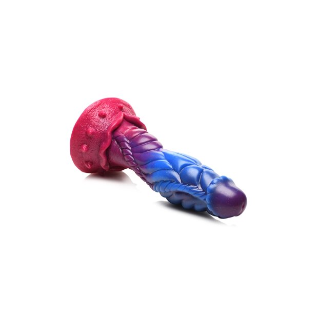 XR Brands Intruder Alien Silicone Dildo Purple