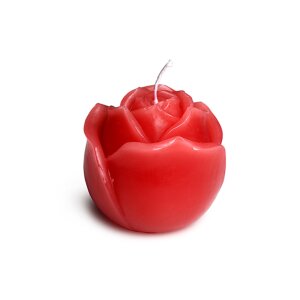 XR Brands Rosen Tropfkerze rot