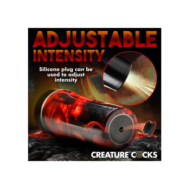 XR Brands Drachen Masturbator rot