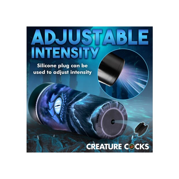 XR Brands Pussidon Sea Monster Masturbator blue