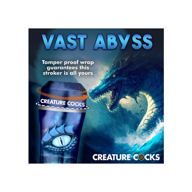 XR Brands Pussidon Sea Monster Masturbator blue