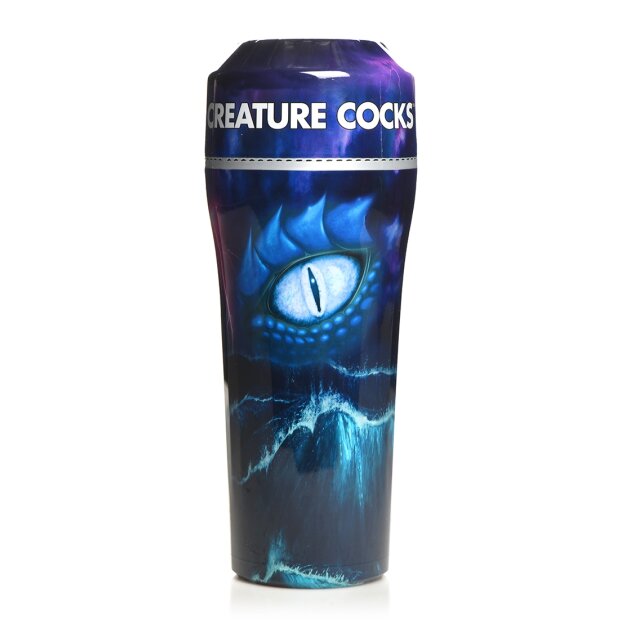 XR Brands Pussidon Sea Monster Masturbator blue