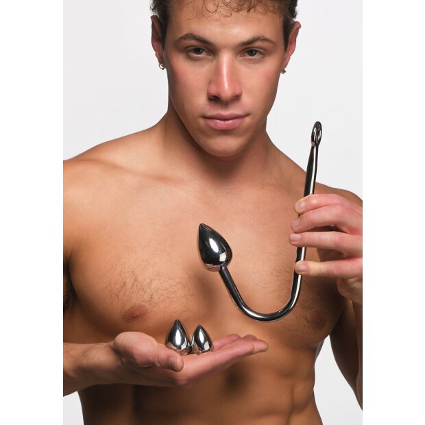 XR Brands Anal Trainer Crochet avec 3 plugs