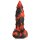 XR Brands Feuer Demon-Monster Dildo rot schwarz