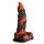XR Brands Feuer Demon-Monster Dildo rot schwarz