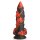 XR Brands Feuer Demon-Monster Dildo rot schwarz