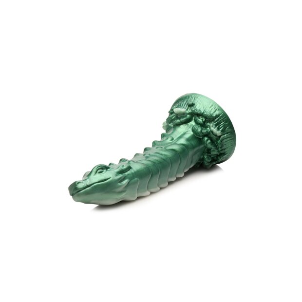 XR Brands Cockness Monster - Seeungeheuer Dildo grün