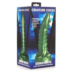 XR Brands Cockness Monster - Sea Monster Dildo green