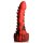 XR Brands Demon - Dragon Dildo red black