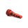 XR Brands Demon - Dragon Dildo red black