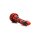 XR Brands Demon - Dragon Dildo red black