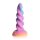 XR Brands Moon Rider Einhorn Dildo leuchtet im dunklen bunt