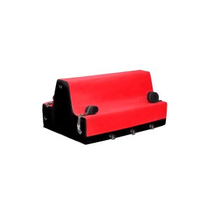 XR Brands Liebesbank rot, schwarz