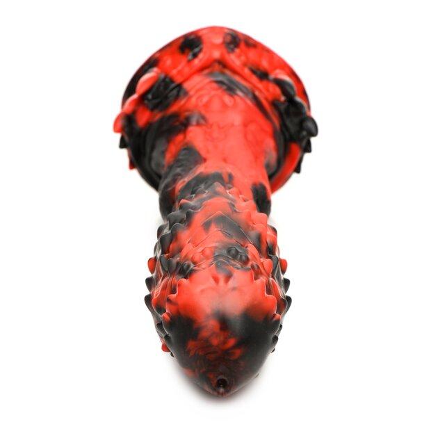 XR Brands Sensenmann Dildo schwarz, rot
