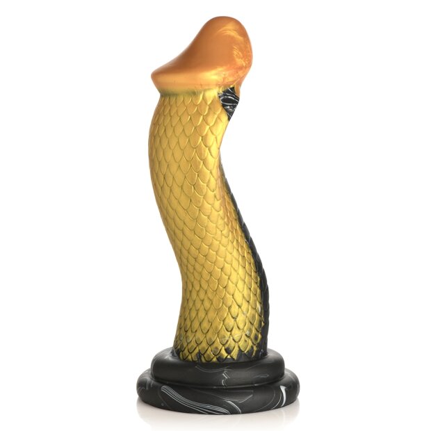 XR Brands Schlangen Dildo gold