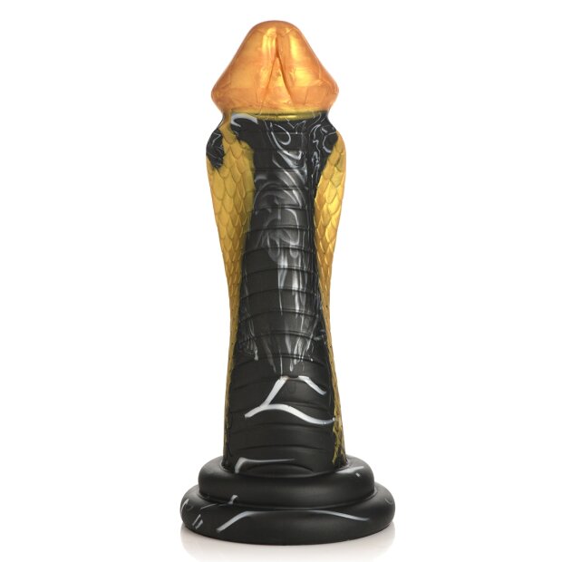 XR Brands Schlangen Dildo gold